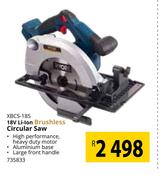 Ryobi 18V Li-Ion Brushless Circular Saw XBCS-185