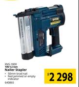 Ryobi 18V Li-Ion Nailer Stapler XNS-1800