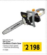 Ryobi 18V Li-Ion Cordless Chain saw XCS-355 Plus