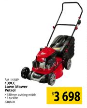 Ryobi 139cc sales petrol lawnmower