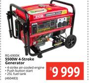 Ryobi 5500W 4 Stroke Generator RG-6900K 