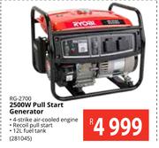 Ryobi 2500W Pull Start Generator RG-2700 