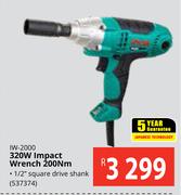 Ryobi 320W Impact Wrench 200Nm IW-2000 