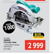 Ryobi 2400W Circular Saw W-2400