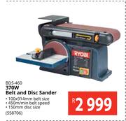 Ryobi 370W Belt & Disc Sander BDS-460