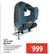 Ryobi 18V Li-Ion Jig Saw XJ-80 