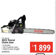 Ryobi cs clearance 4518 chain
