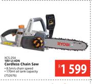 Ryobi 18V Li-Ion Cordless Chain Saw XCS-254 