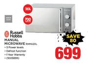 Russell Hobbs 20Ltr Manual Microwave
