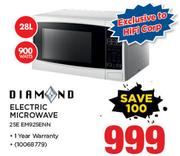 Diamond 28Ltr Electric Microwave
