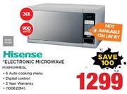 Hisense 30Ltr Electronic Microwave