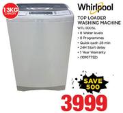 Whirlpool 13Kg Top Loader Washing Machine