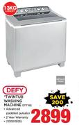 Defy 13Kg Twintub Washing Machine