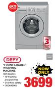 Defy 6Kg Front Loader Washing Machine