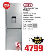 Defy 323Ltr Eco Combi WD Fridge DAC635