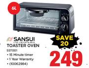 Sansui 6Ltr Toaster Oven