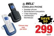 Bell Cordless Phone-Each