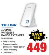 TP-Link 300MBS Wireless Range Extender TL-WPA850R