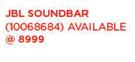 JBL Soundbar 10068684