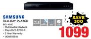 Samsung Blu-Ray Player BDJ 4500