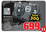 Sansui Portable PA System PPA 150