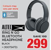 Altec Ring Go Bluetooth Headphones Black