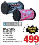 Bad Girl Bluetooth Speaker BOOMBARREL-Each