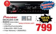 Pioneer Deckless Car Radio MVH-X195UI