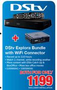 Dstv Explora Bundle With WiFi Connector Excluding Installation