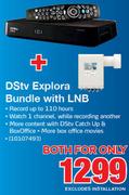 Dstv Explora Bundle With LNB Excluding Installation