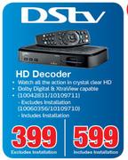 Dstv HD Decoder Including Installation