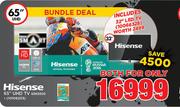 Hisense 65” UHD TV (65K5500)
