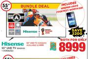 Hisense 55” UHD TV (55N3000)