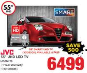 JVC 55” UHD TV LT55N775