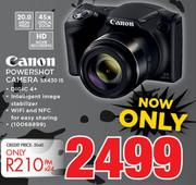 Canon 20 Megapixel Powershot Camera