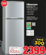 Hisense 220Ltr Fridge/Top Freezer