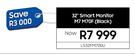 Samsung 32" Smart Monitor M7 M70F (Black) LS32FM700U