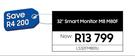 Samsung 32" Smart Monitor M8 M80F (Black) LS32FM801U