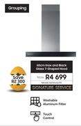 Samsung 60cm Inox & Black Glass T-Shaped Hood NK24C5070US/FA