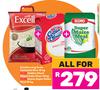 Excella Long Grain Parboiled Rice 10Kg+Golden Cloud Wheat Cake Flour 10Kg+Econo Maize Meal 10Kg