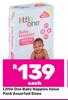 Little One Baby Nappies Value Pack Assorted Sizes