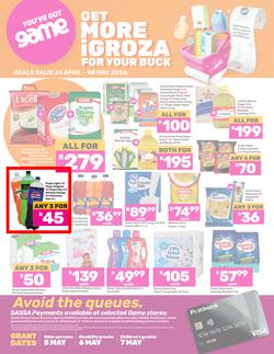 Game SASSA : Get More iGroza For Your Buck (24 April - 08 May 2026), page 1