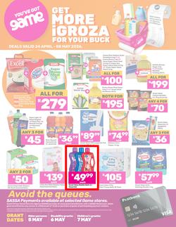 Game SASSA : Get More iGroza For Your Buck (24 April - 08 May 2026), page 1