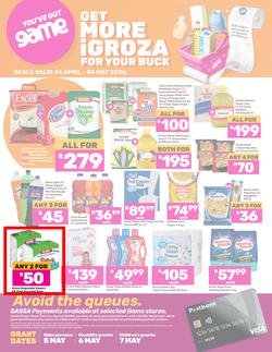 Game SASSA : Get More iGroza For Your Buck (24 April - 08 May 2026), page 1
