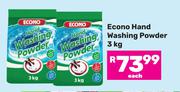 Econo Hand Washing Powder-3Kg