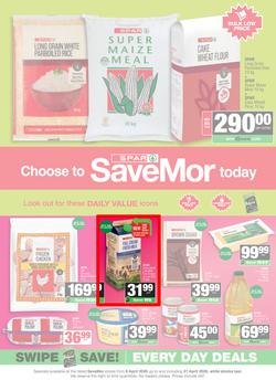 SPAR SaveMor Eastern Cape : Choose To SaveMor Today (13 April - 21 April 2026), page 1