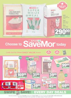 SPAR SaveMor Eastern Cape : Choose To SaveMor Today (13 April - 21 April 2026), page 1