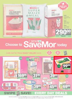 SPAR SaveMor Eastern Cape : Choose To SaveMor Today (13 April - 21 April 2026), page 1