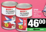 Spar Pilchards Assorted-For Any 2 x 400g