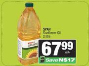 Spar Sunflower Oil-2L